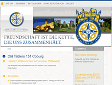Tablet Screenshot of ot151.de